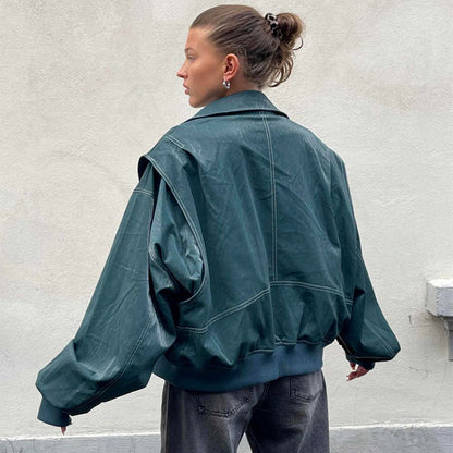 Odilé™ - Oversized Retro Jacket | be unique, stylish and beautiful.