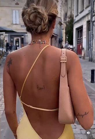 LINA™ | Sexy satijnklänning med en axel