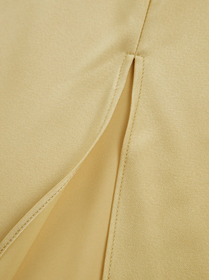 LINA™ | Sexy satijnklänning med en axel