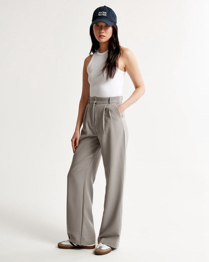 LINA™ | HIGH WAIST WIDE FIT PANTALON